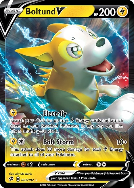 Boltund V (067/192) (SWSH02)