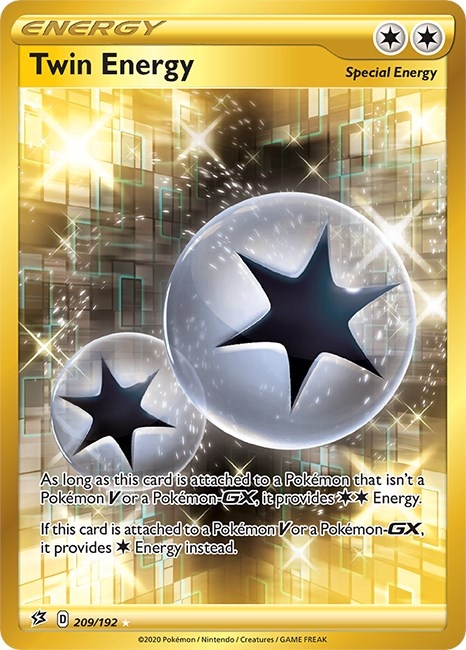 Twin Energy (Secret) (209/192) (SWSH02)