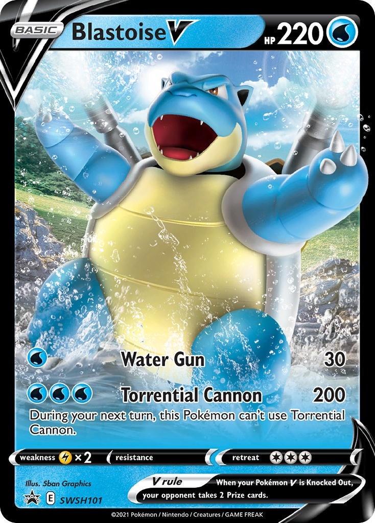 Blastoise V - SWSH101 (SWSH101) (SWSD)