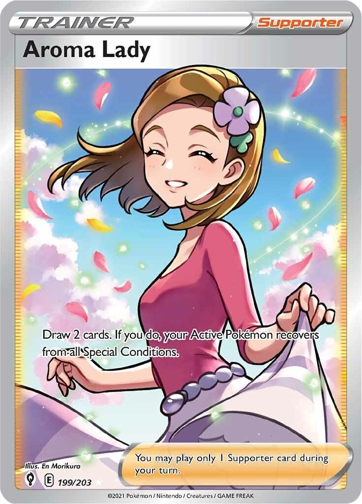 Aroma Lady (Full Art) (199/203) (SWSH07)