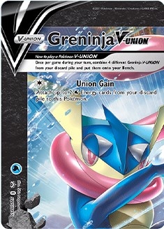 Greninja V-UNION - SWSH155 (SWSH155) (SWSD)