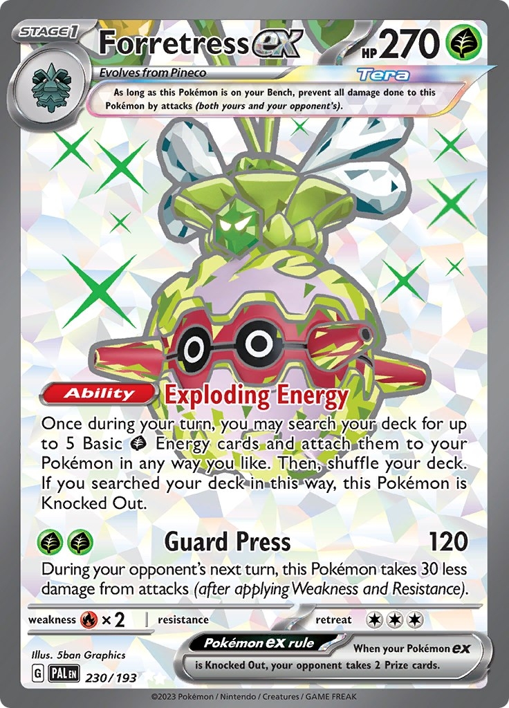 Forretress ex (230/193) (PAL)