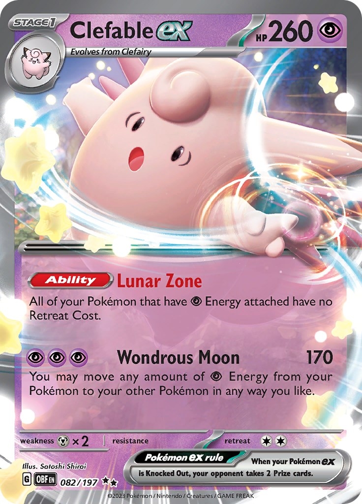 Clefable ex (082/197) (OBF)