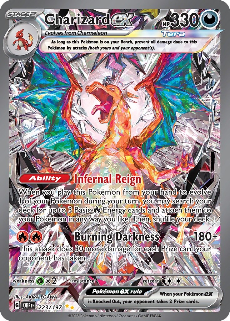 Charizard ex (223/197) (OBF)