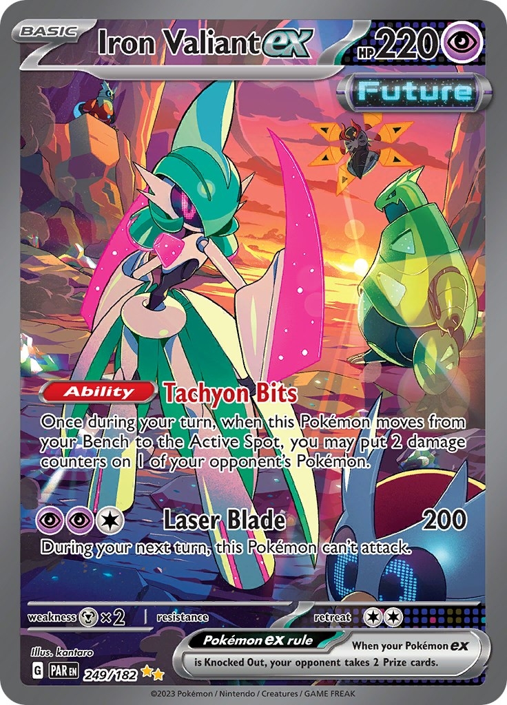 Iron Valiant ex (249/182) (PAR)