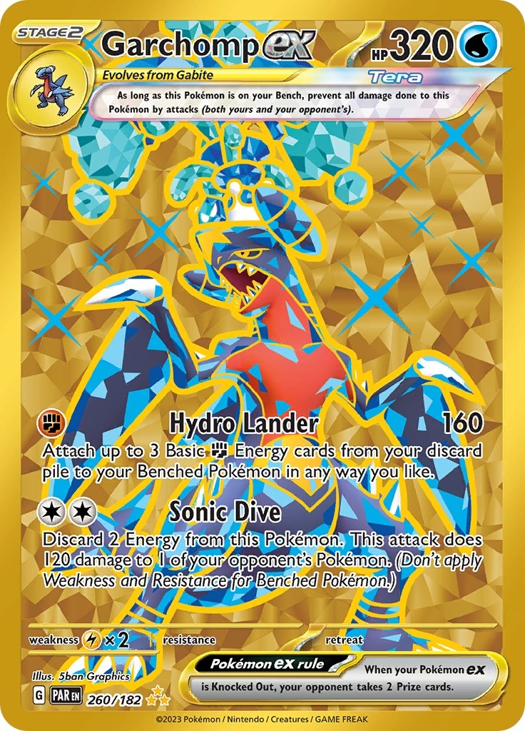 Garchomp ex (260/182) (PAR)