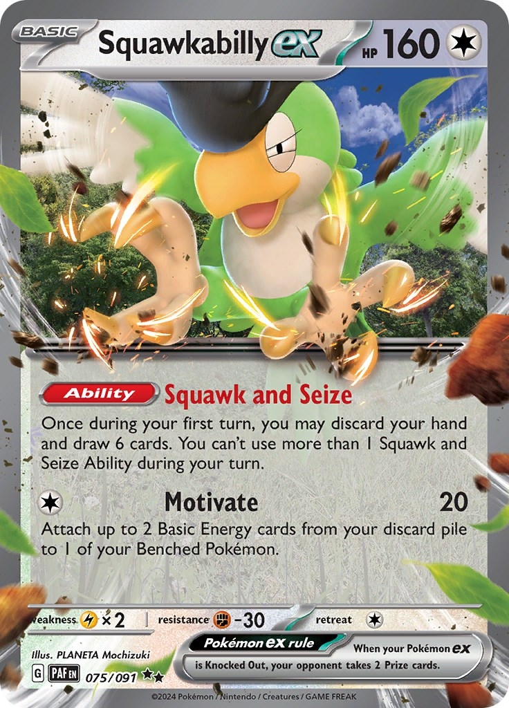 Squawkabilly ex (075/091) (PAF)
