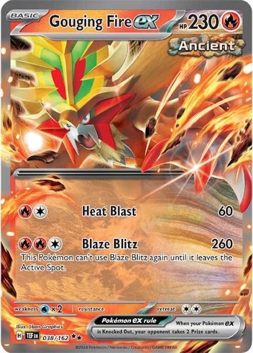 Gouging Fire ex (038/162) (TEF)
