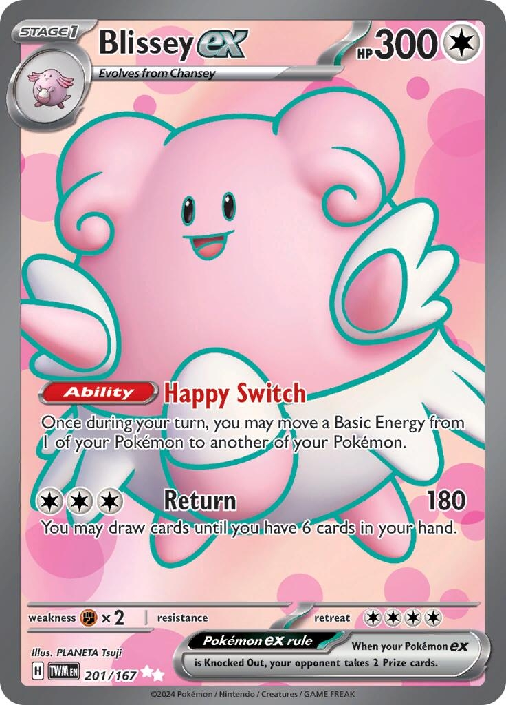 Blissey ex (201/167) (TWM)