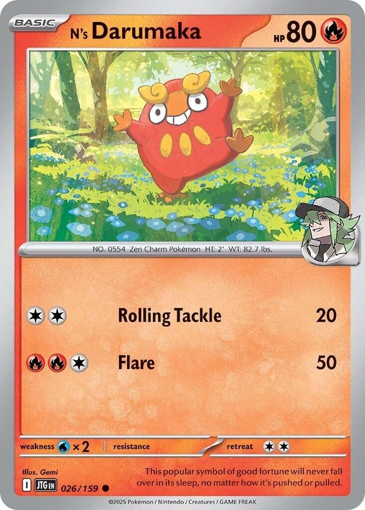 N's Darumaka (026/159)