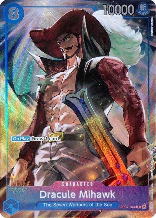 Dracule Mihawk (Seven Warlords of the Sea Binder Set) (OP07-044)