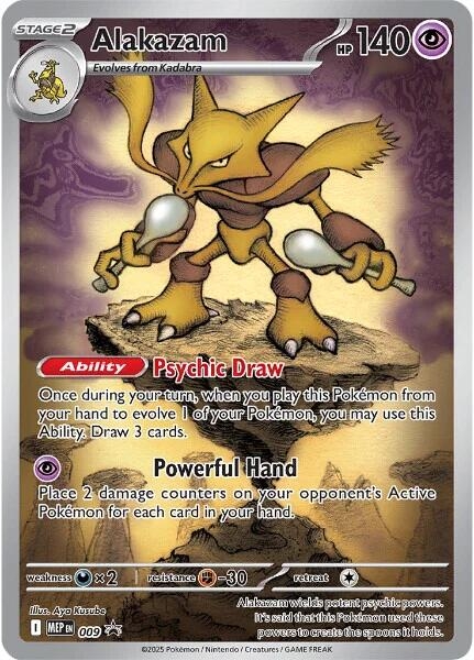 Alakazam - 009 (009) (MEP)