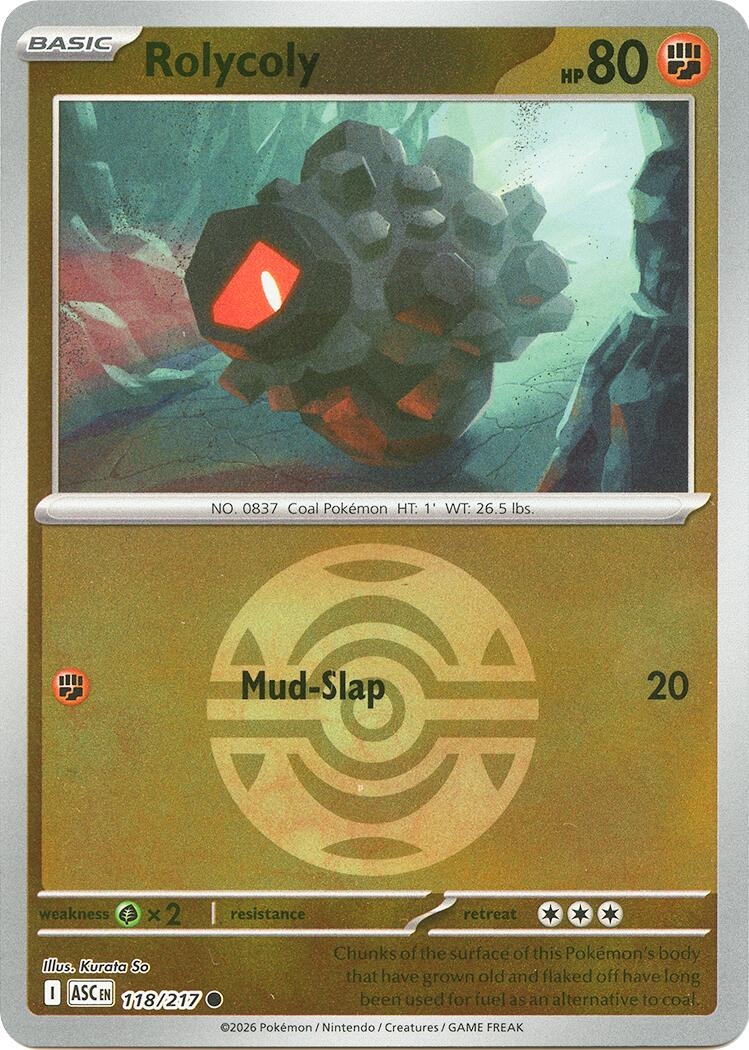 Rolycoly (Dusk Ball) (118/217) (ASC)
