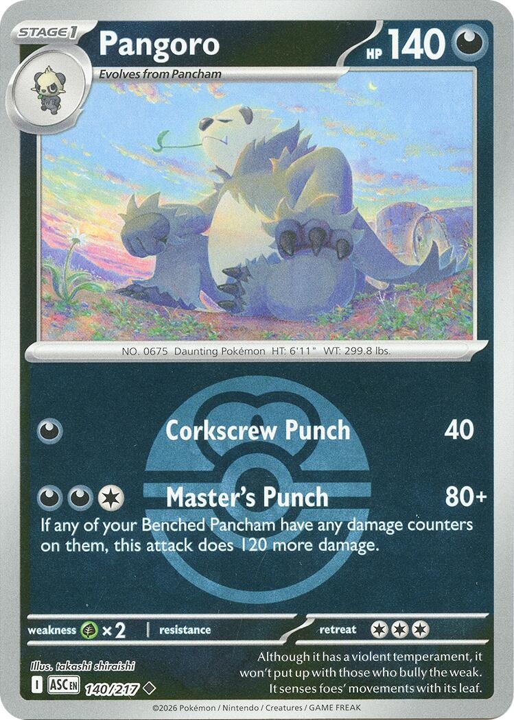 Pangoro (Love Ball) (140/217) (ASC)
