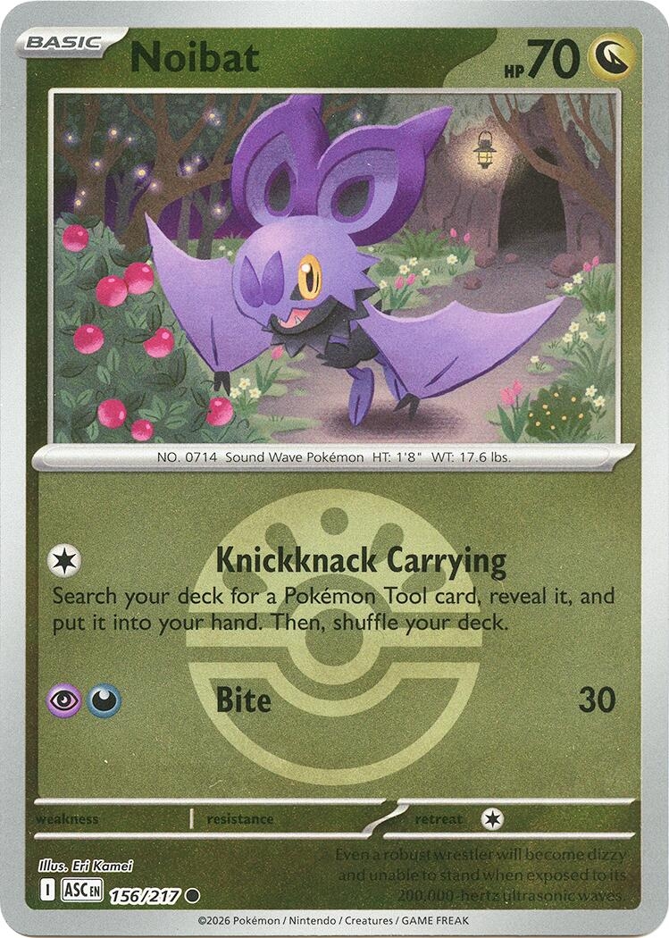 Noibat (Friend Ball) (156/217) (ASC)
