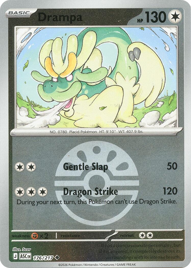 Drampa (Friend Ball) (176/217) (ASC)
