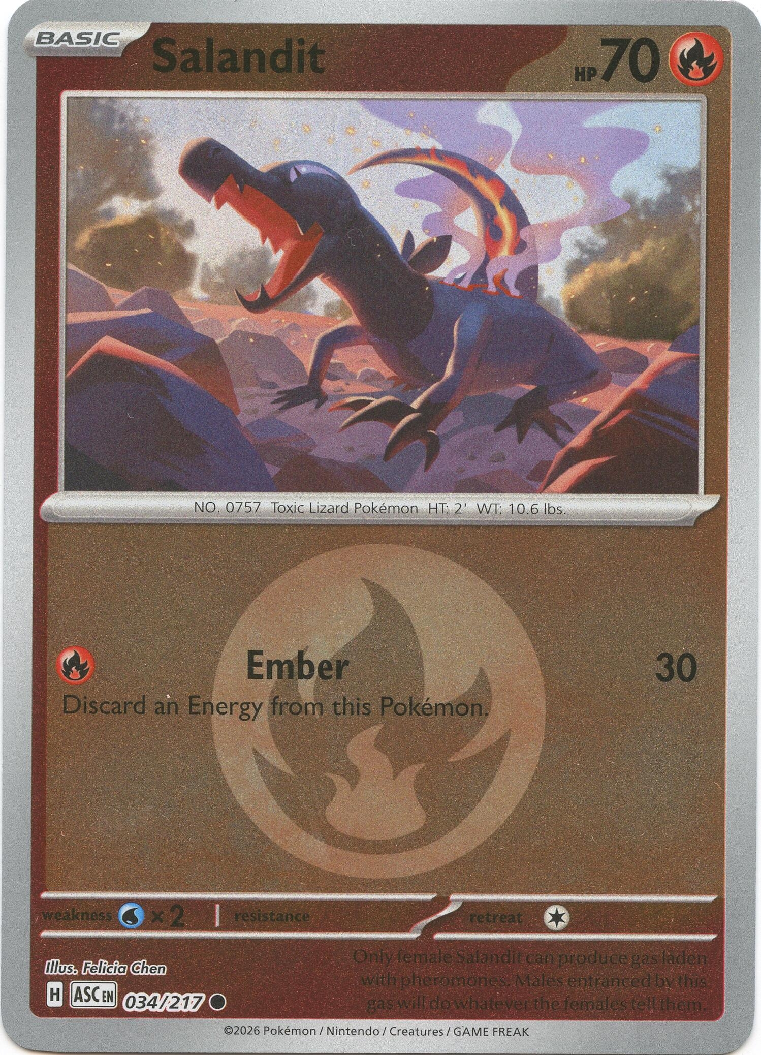 Salandit (Energy Symbol Pattern) (034/217) (ASC)