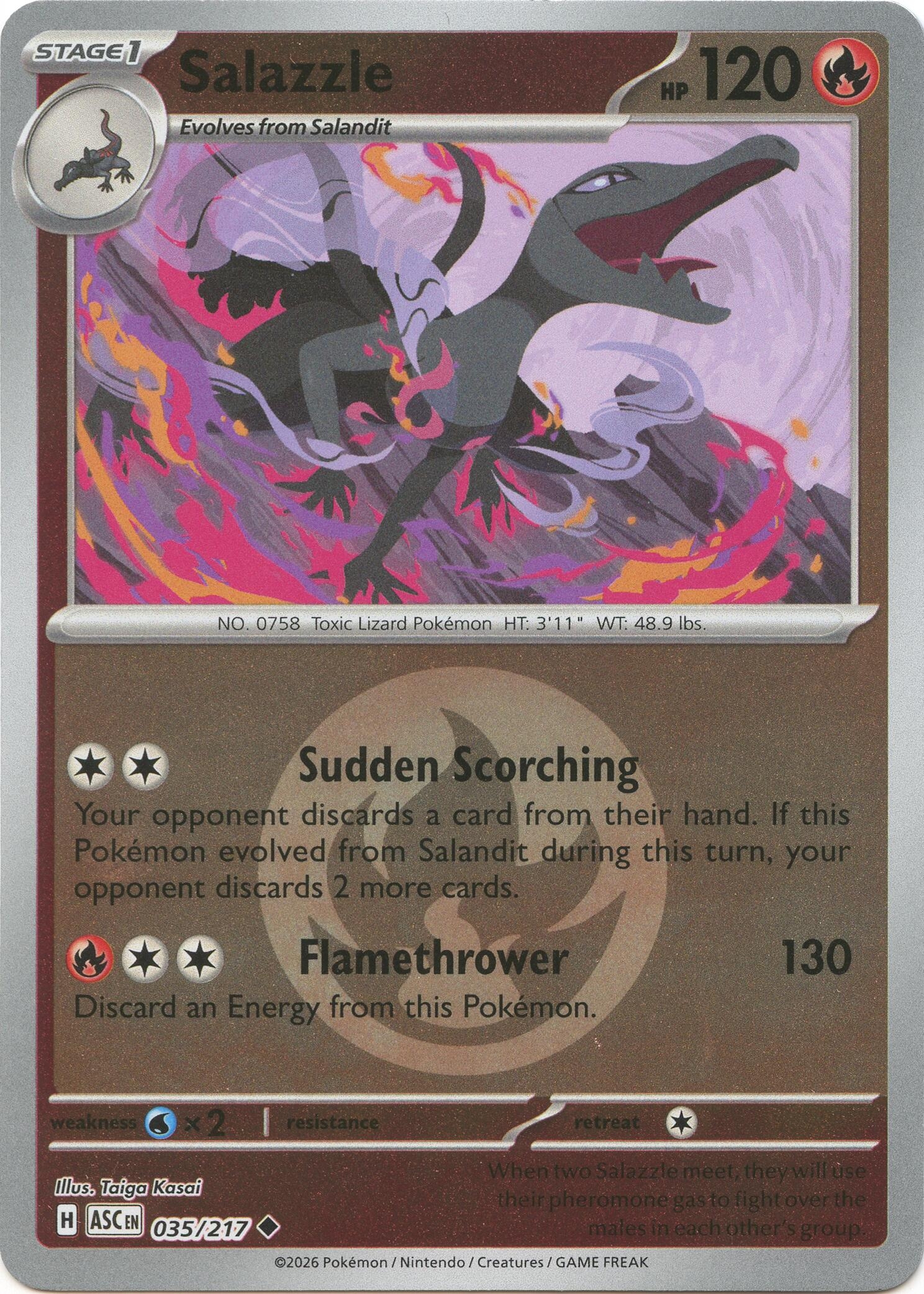 Salazzle - 035/217 (Energy Symbol Pattern) (035/217) (ASC)