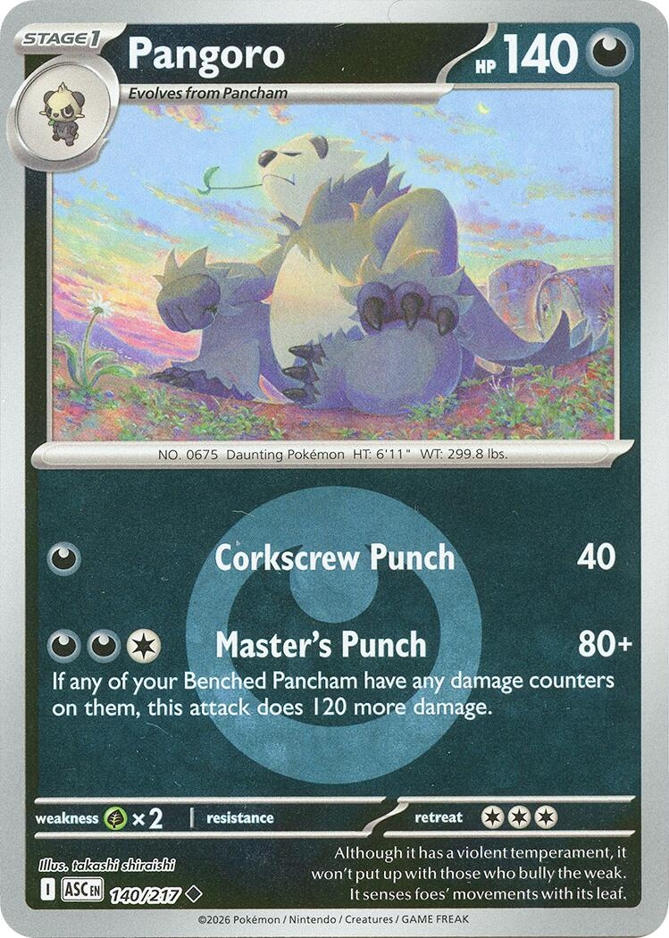 Pangoro (Energy Symbol Pattern) (140/217) (ASC)
