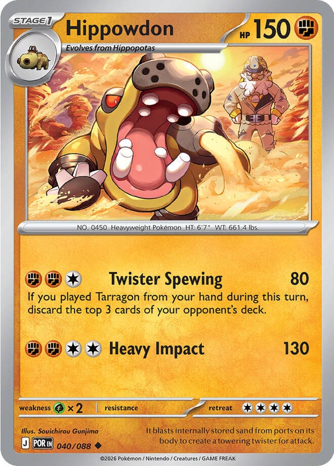 Hippowdon (040/088) (ME03)