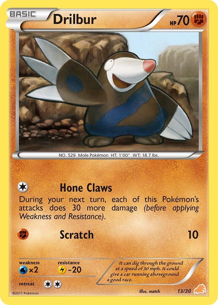 Drilbur (#13) (13/30) (BLW)