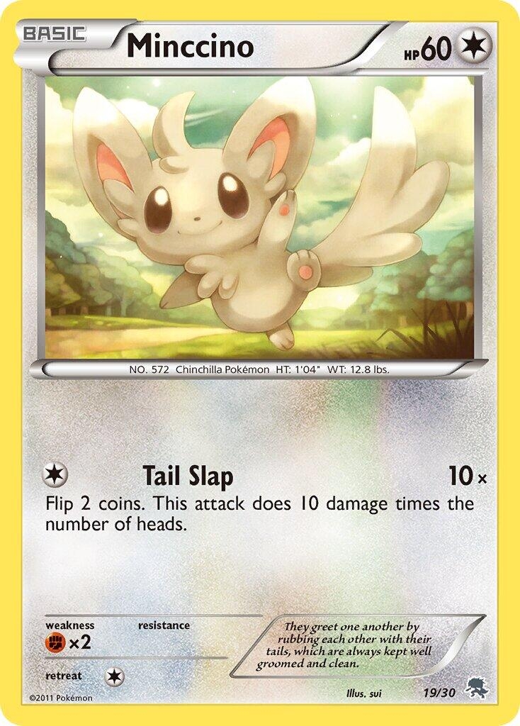 Minccino (#19) (19/30) (BLW)